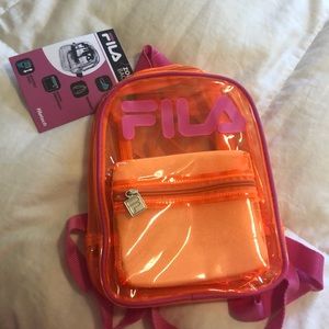 nwt fila zoey backpack